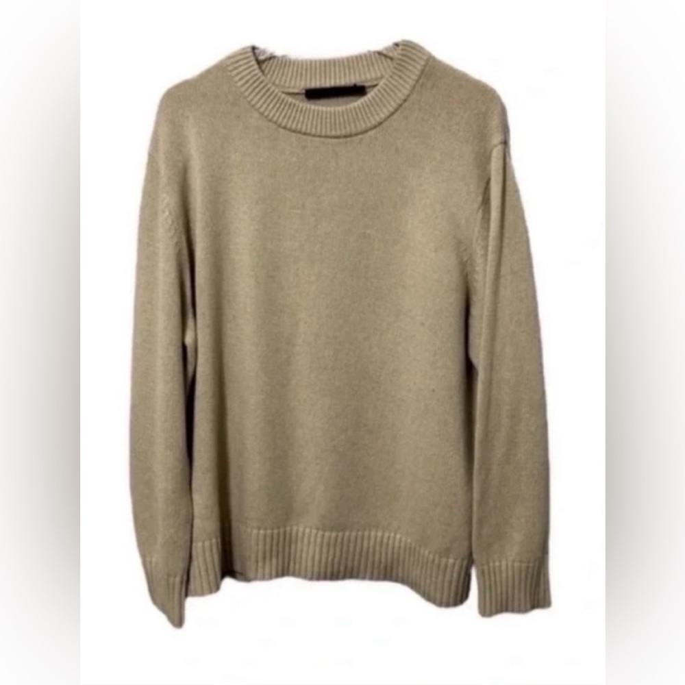 Jenni Kayne Cream Crew Neck Sweater